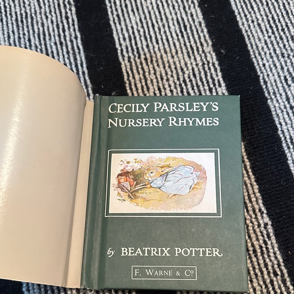 Cecily Parsley's Nursery Rhymes Book by Beatrix Potter - Picture 2 of 2